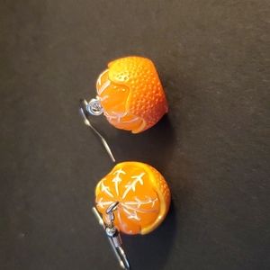 🆕️ Summer‎ tangerine 🍊 earrings